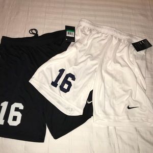 Bundle of 2 pair #16 Nike shorts NEW